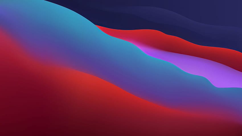 macOS Big Sur, dunkel, WWDC 2020, OS HD-Hintergrundbild
