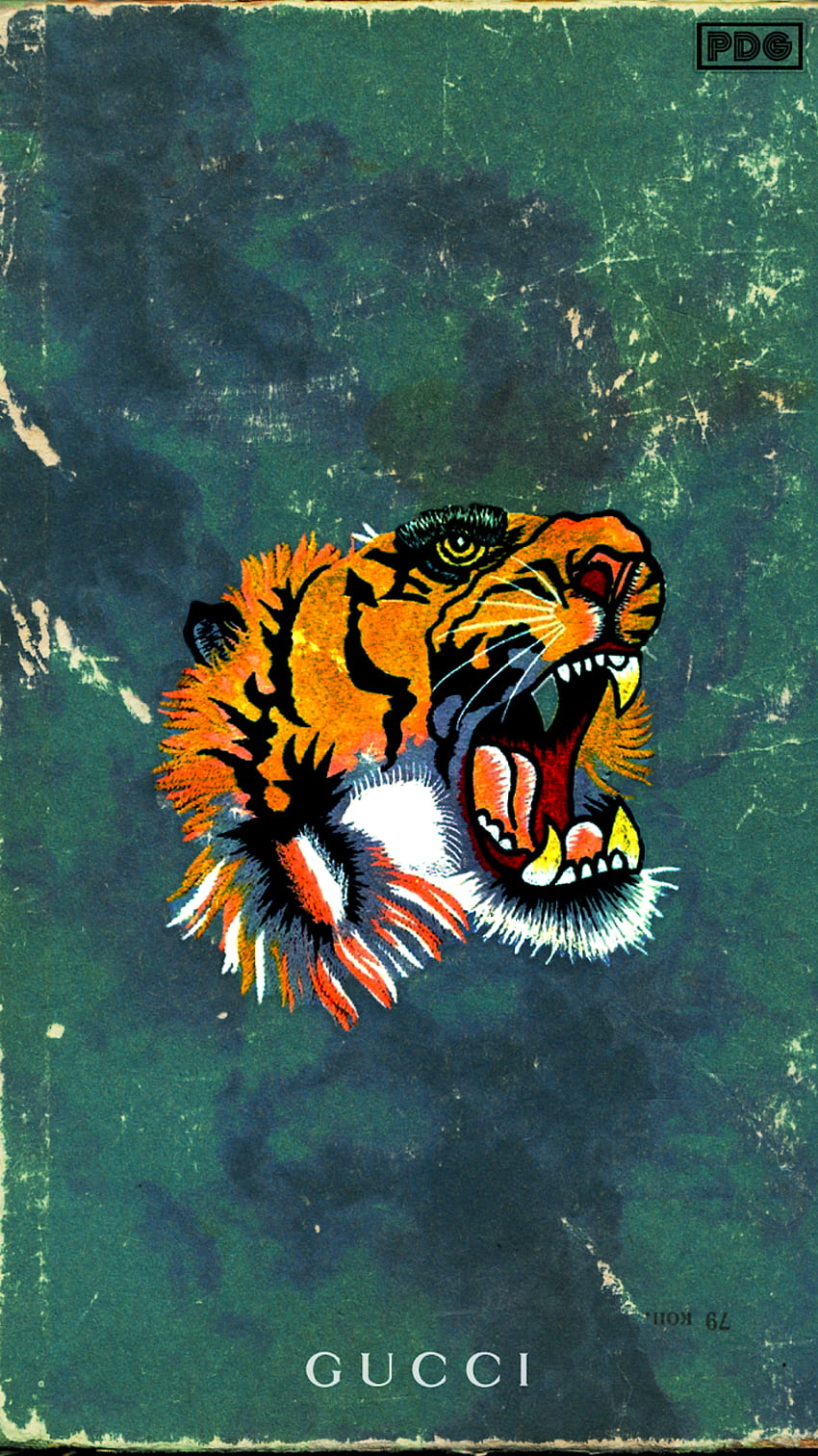 Gucci Tiger, gucci lion HD phone wallpaper