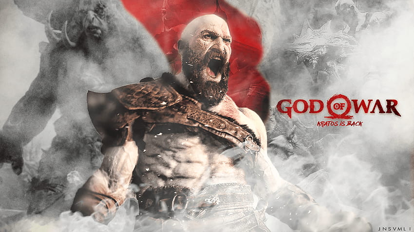 God of War 4 v2 HD wallpaper