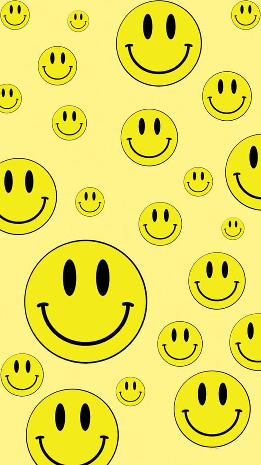 aesthetic smiley face HD phone wallpaper