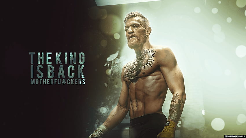 Conor Mcgregor The King Is Back Backgrounds Of Androids, conor mcgregor  2018 HD wallpaper | Pxfuel