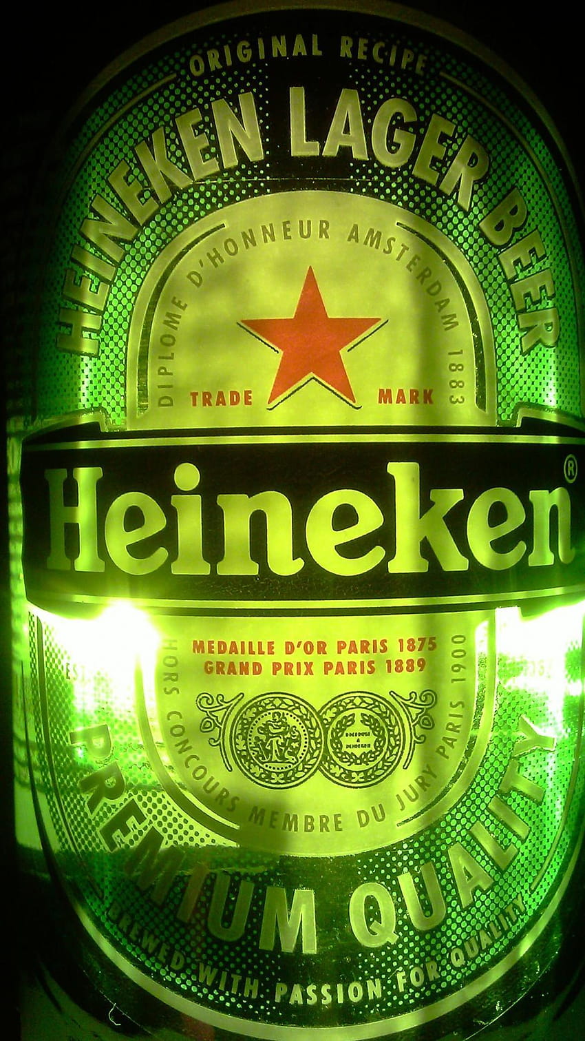 Birra Heineken, iPhone Heineken Sfondo del telefono HD