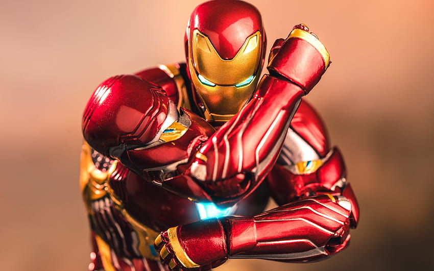2880x1800 Iron Man, Superhero, Nano Suit for MacBook Pro 15 inch, red superhero suit HD wallpaper