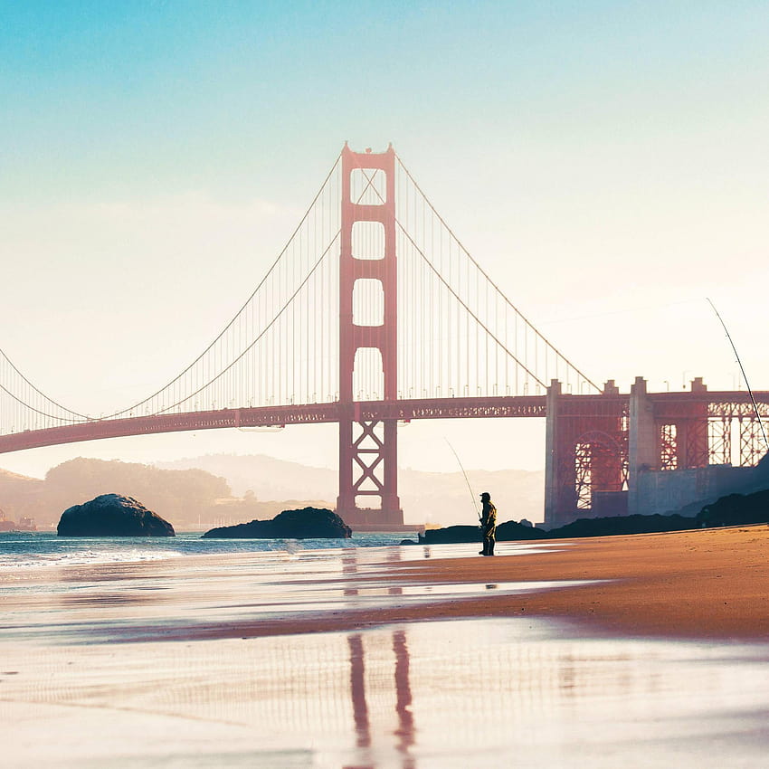 2932x2932 Golden Gate Bridge San Francisco Ipad Pro Retina Display , Backgrounds, and HD phone wallpaper