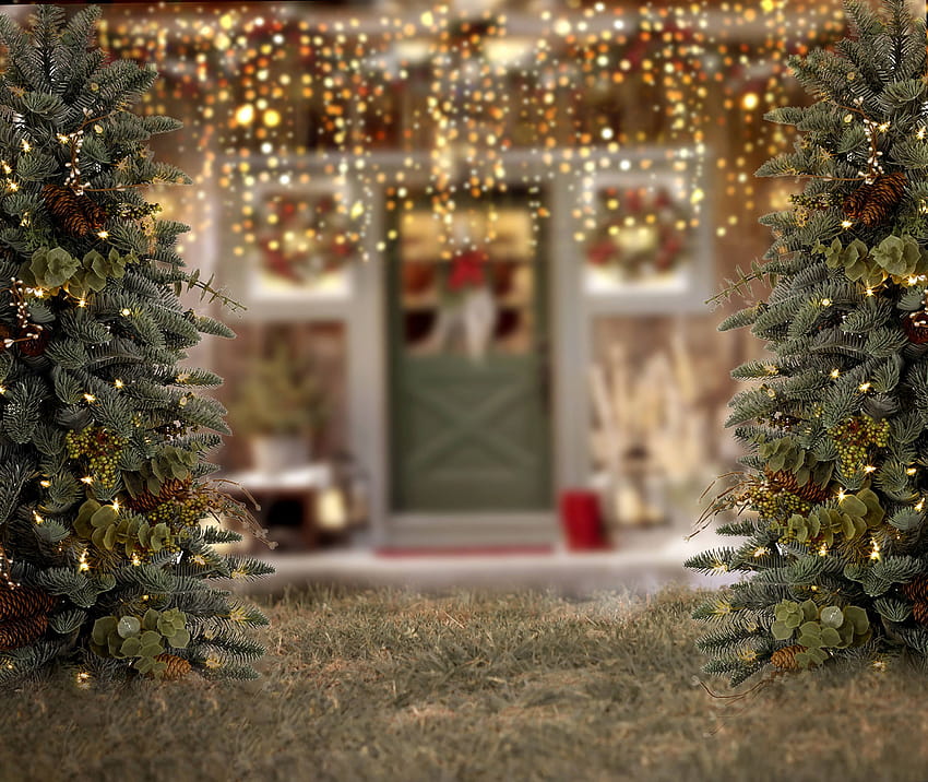 Christmas Composite/ Digital Background/ Holiday backdrop, xmas digital HD wallpaper