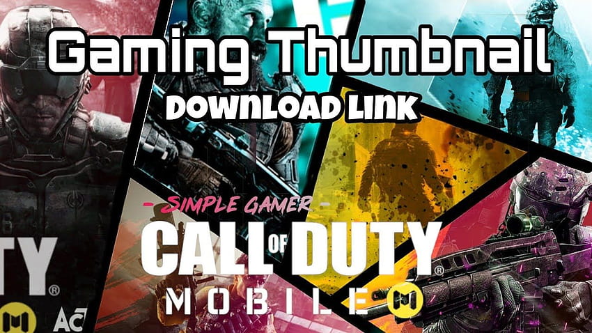 Thumbnail Call Of Duty Mobile Untuk Youtube, thumbnail call of duty Wallpaper HD
