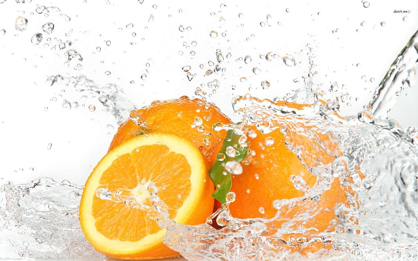 Портокалов плод – един портокалов сок HD тапет