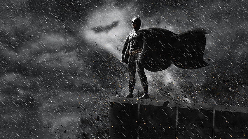 Creative Batman The Dark Knight Rises, the dark knight rises logo HD wallpaper