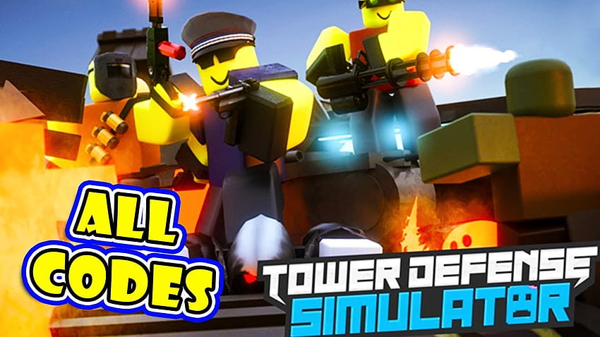 ALL 5 CODES STILL ACTIVE In New Game TOWER DEFENSE SIMULATOR!! [Roblox], tower defence simulator HD wallpaper