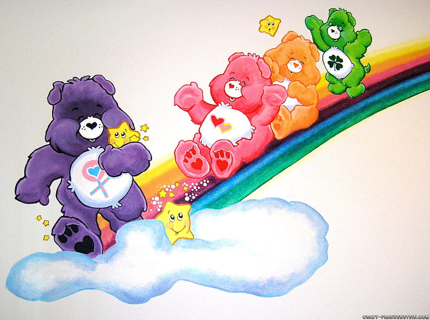 Care Bears Карикатура, фонове на Care Bears HD тапет