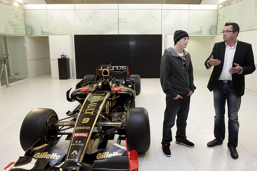 Lotus dévoilera sa voiture 2012 sur son site Web, kimi raikkonen lotus Fond d'écran HD