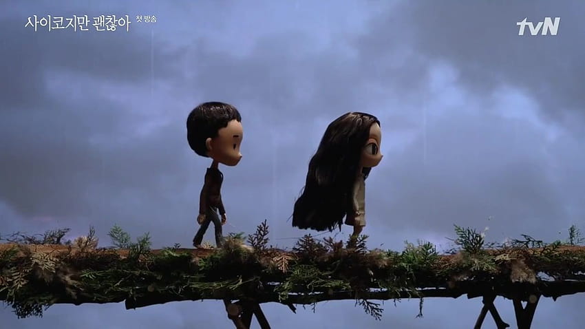 Va bene non stare bene: Episodio 1 » Il dramma coreano di Dramabeans riassume, psicopatico ma va bene Sfondo HD