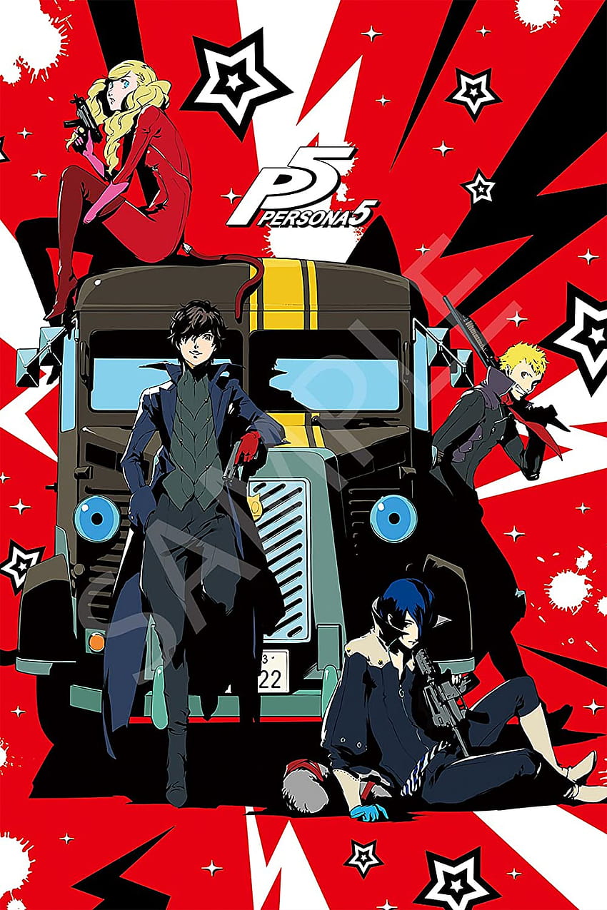 Persona 5, Protagonist, Ryuji Sakamoto HD-Handy-Hintergrundbild