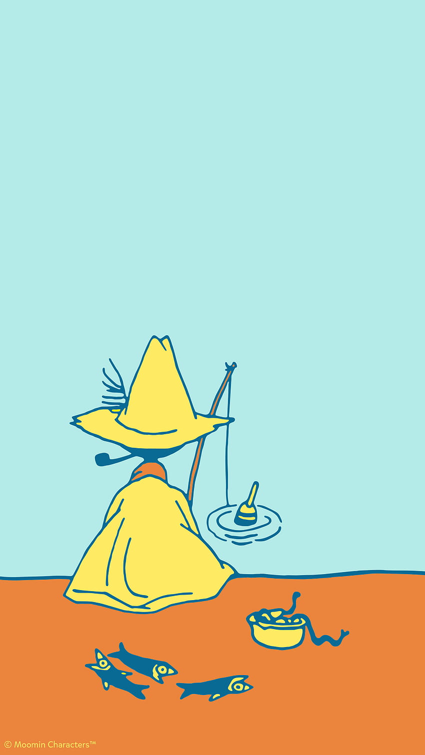 Show your support for with Moomin, snufkin HD phone wallpaper