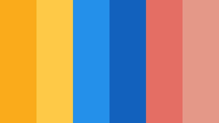Bright Retro Color Scheme » Blue » SchemeColor, retro colors HD wallpaper