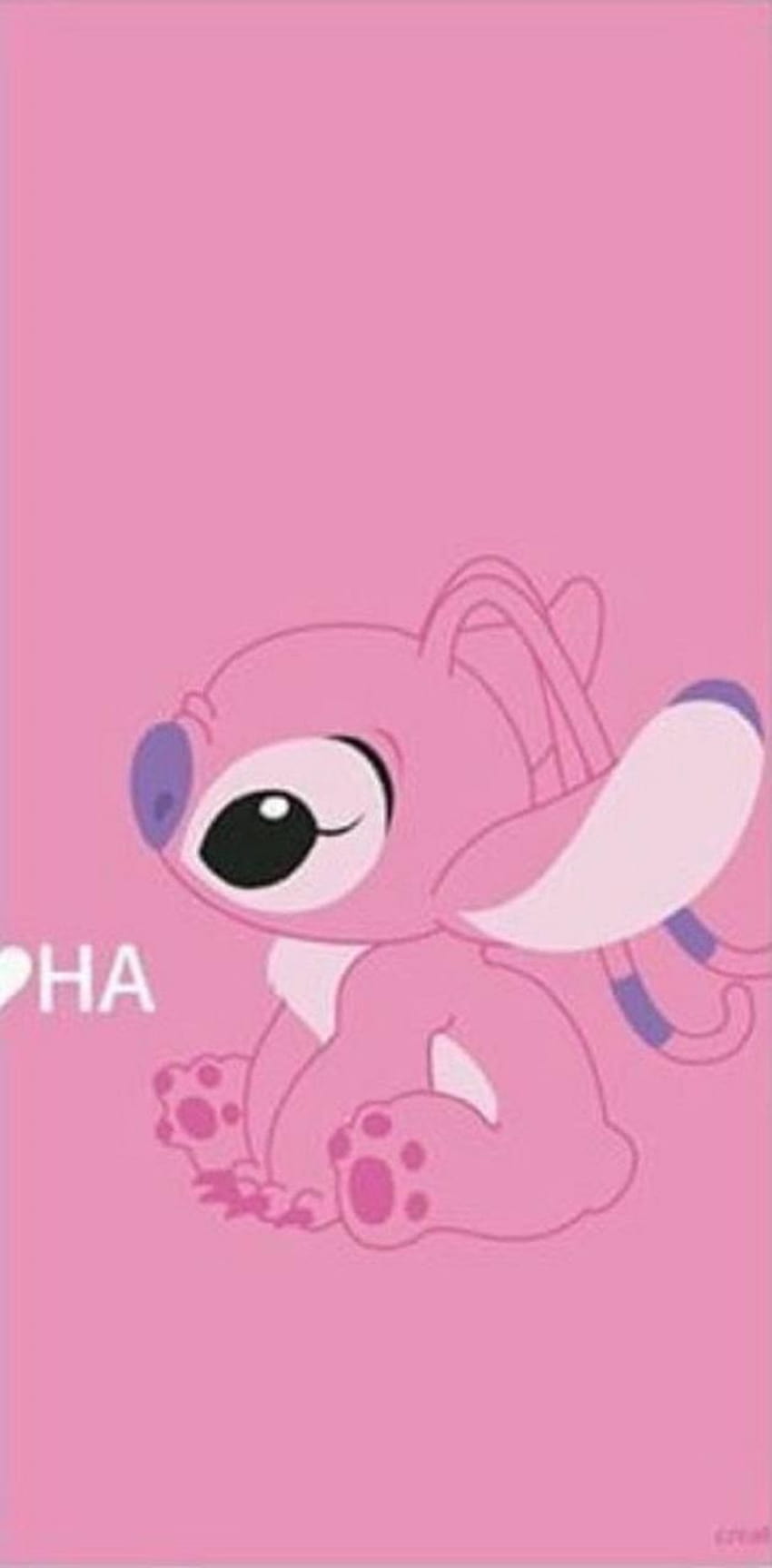 Pink Stitch 💗  Imagem de fundo para iphone, Imagem de fundo para