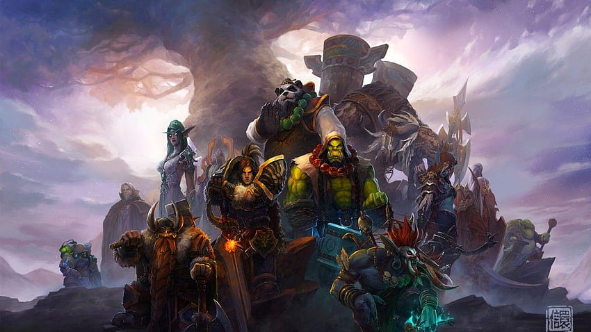 Orc Warrior, Gnome Men, Panda Armor, World Of Warcraft, la horda wow HD wallpaper