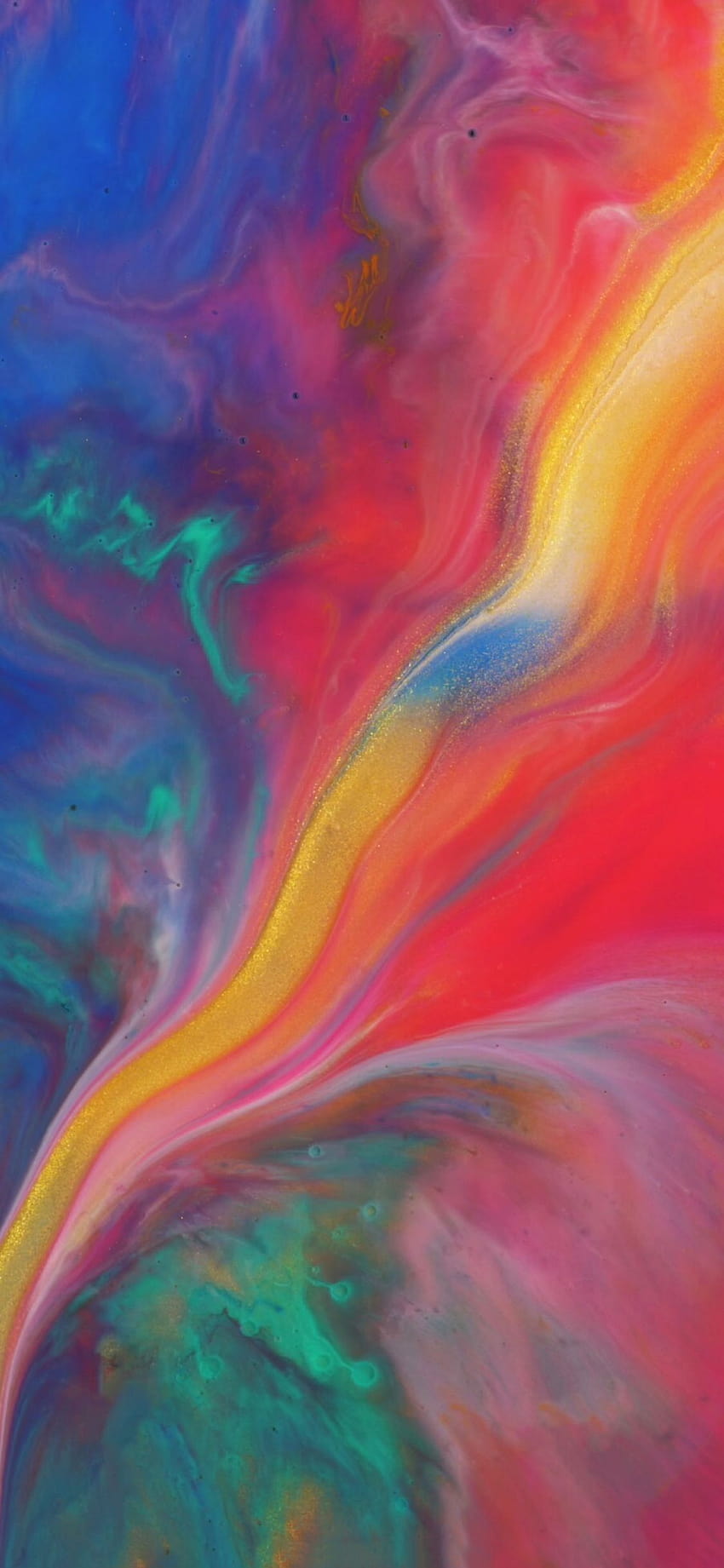 iPhone X Official, color mix iphone HD phone wallpaper