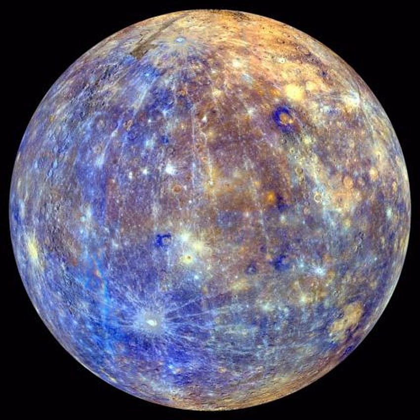 Mercurio lleno, planeta mercurio fondo de pantalla del teléfono