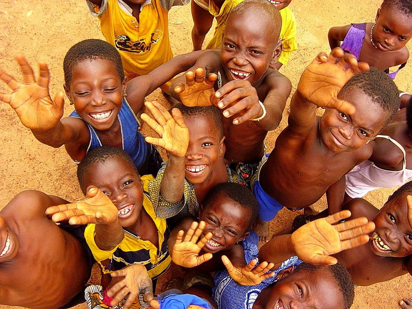 Benin Children, african people HD wallpaper