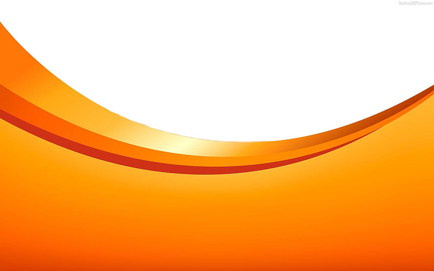 orange and white HD wallpaper