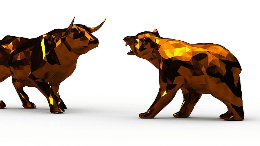 The Bear Awakens: Market Implications of COVID, bull bear HD wallpaper