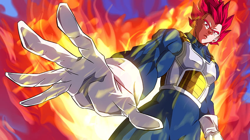 Vegeta Super Saiyan God, god of destruction vegeta HD wallpaper | Pxfuel