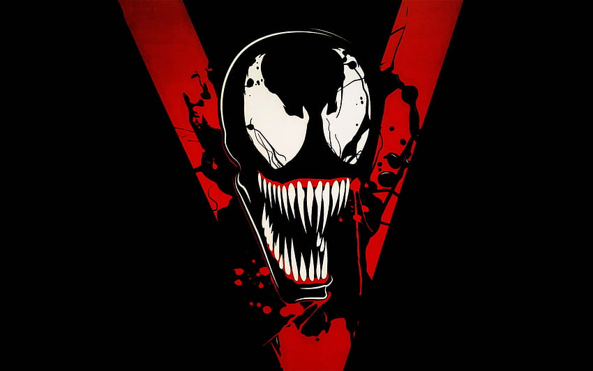 venom face HD wallpaper