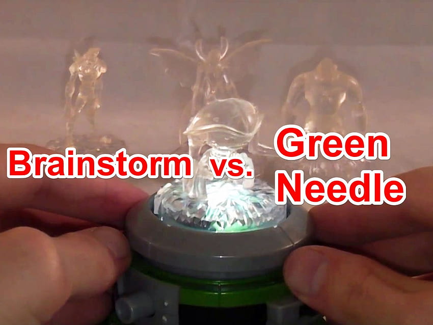 Esta gravação diz 'Brainstorm' ou 'Green Needle'? papel de parede HD
