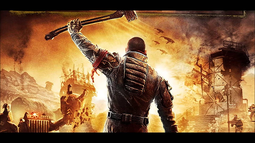 4 Red Faction, red faction guerrilla HD wallpaper