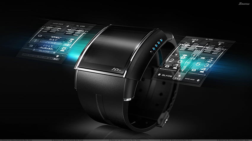 Ein Luxus-Armbanduhr-Konzept HD-Hintergrundbild