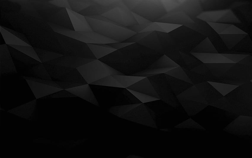 Abstrakcyjne ciemnoszare tła, czarne i szare abstrakcyjne Tapeta HD