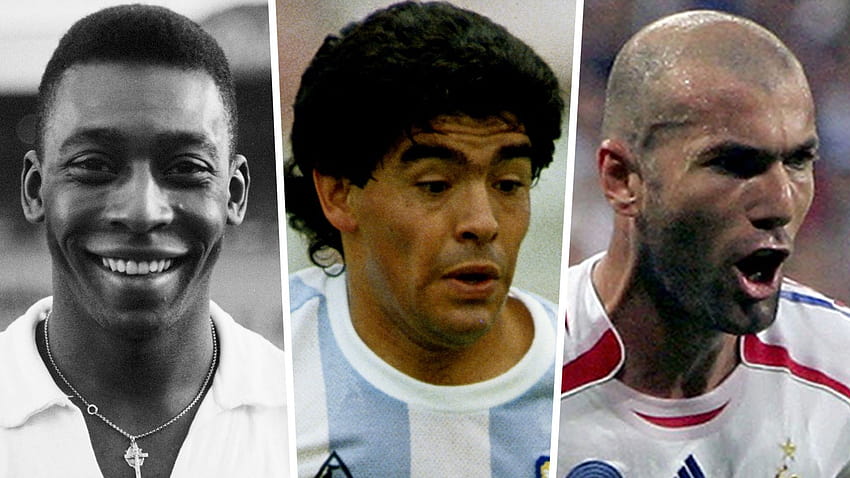 HD wallpaper: Zinedine Zidane, Diego Maradona, Louis Vuitton, bar, Pelé