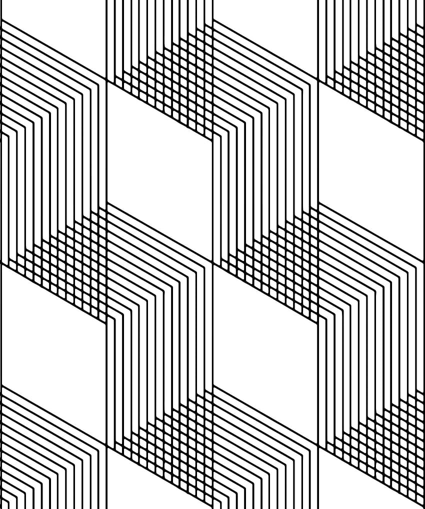 Origami • Geometric Black & White • Milton & King, synthetic phone HD phone wallpaper