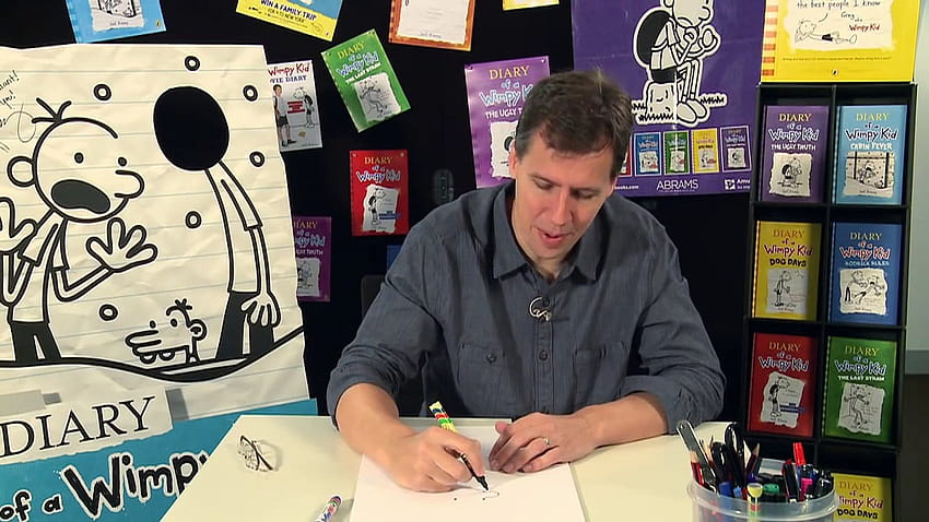 Jeff Kinneys Cartoon Class How to draw Greg Heffley HD wallpaper