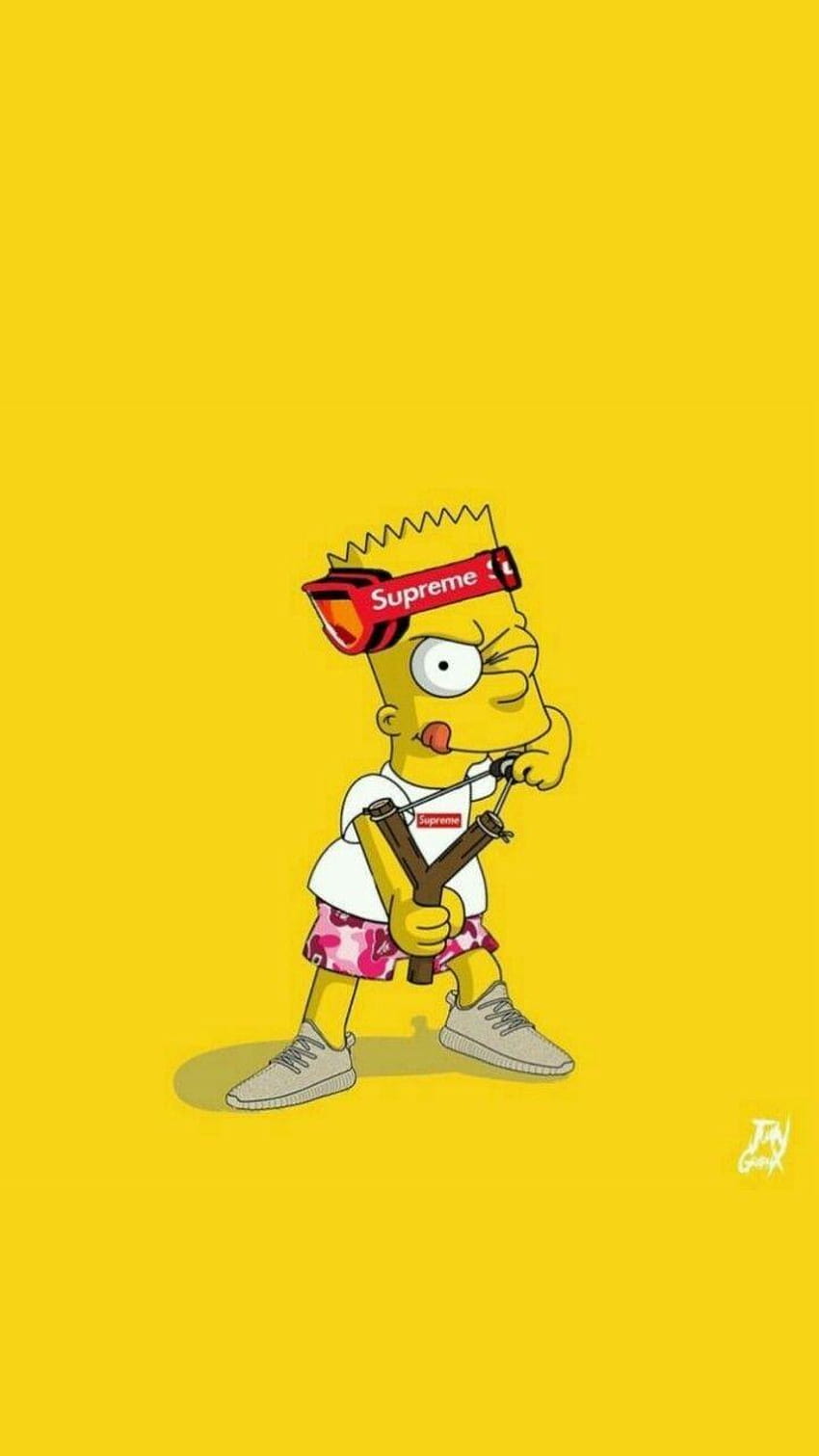 Gangster Simpsons, bart gangster Papel de parede de celular HD
