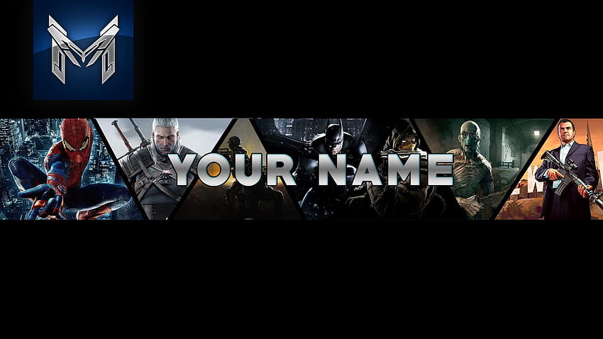 Gaming Banner, youtube template HD wallpaper