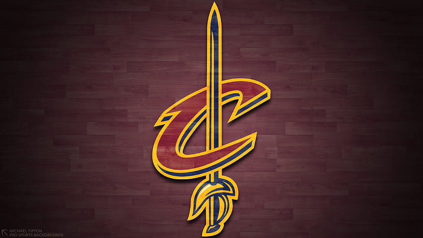 Koszykówka Cleveland Cavaliers Logo Nba, logo Cavs Tapeta HD