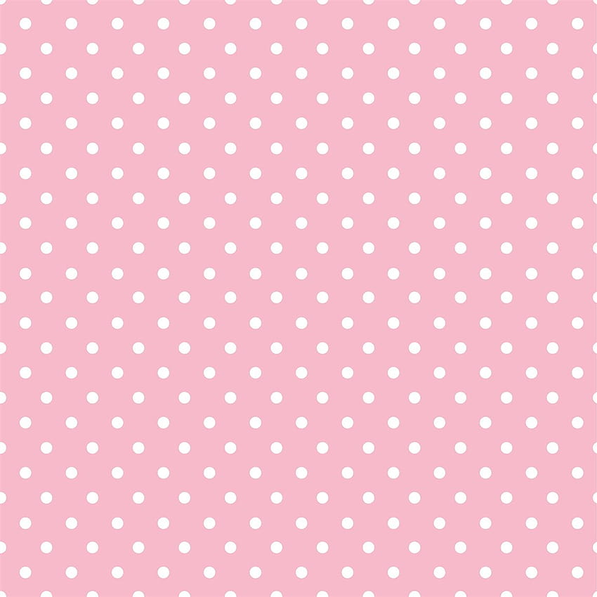 Rosa und weiße Tupfen, rosa Tupfen HD-Handy-Hintergrundbild