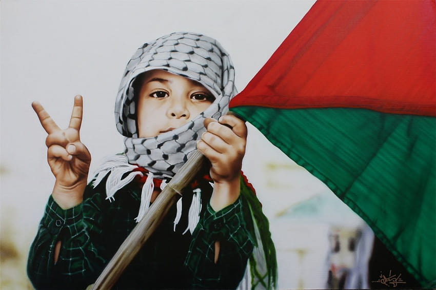 filhos da palestina papel de parede HD