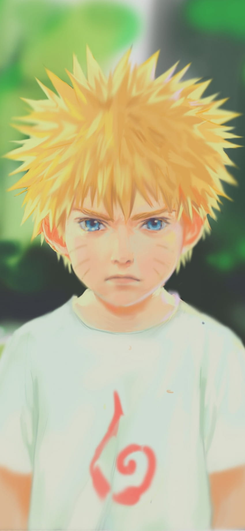 1125x2436 Uzumaki Naruto, Childhood, Semi Realistic, Blue Eyes, Naruto for iPhone 11 Pro & X, naruto childhood HD phone wallpaper