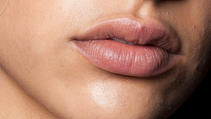 Como os lábios rachados podem ser causados ​​pela pele seca, base dos lábios papel de parede HD
