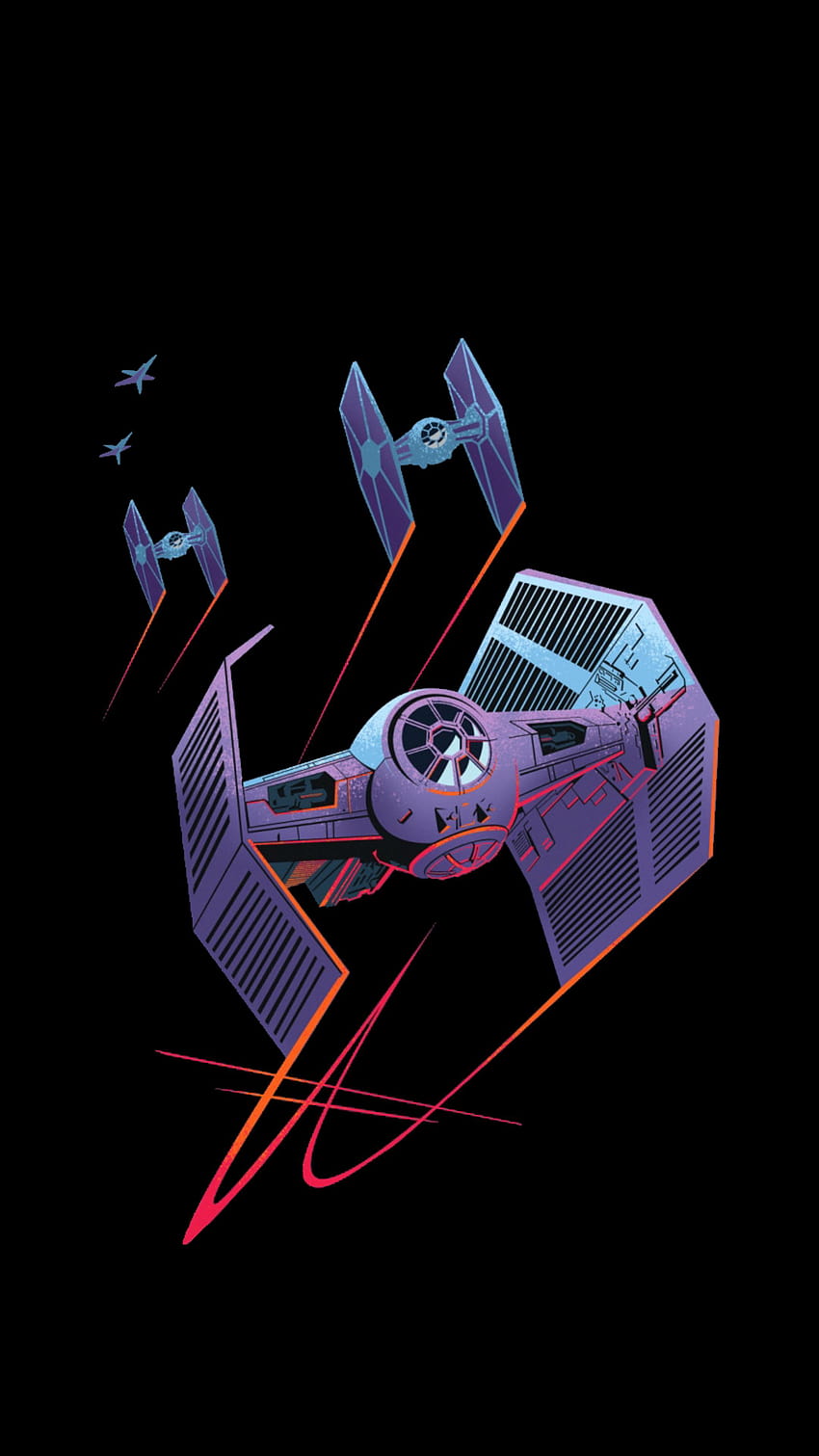 Star Wars: TIE Fighter, oled 2160x3840 HD phone wallpaper