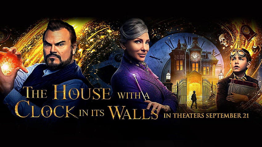 THE HOUSE WITH A CLOCK IN ITS WALLS Trailer Starring Jack Black and HD ...