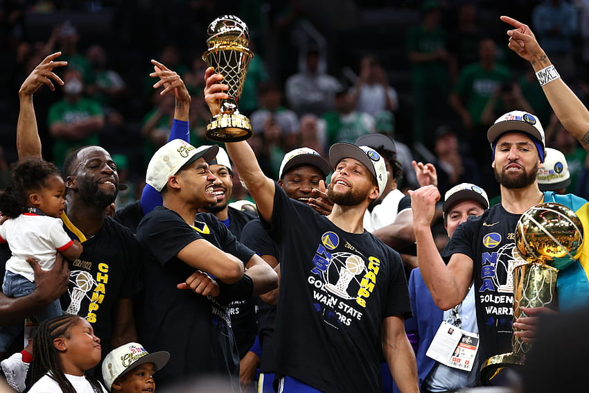 NBA Finals 2022: Golden State Warriors mengalahkan Boston Celtics dalam sekejap, golden state warriors 2022 juara nba Wallpaper HD