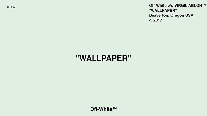 off white HD wallpaper