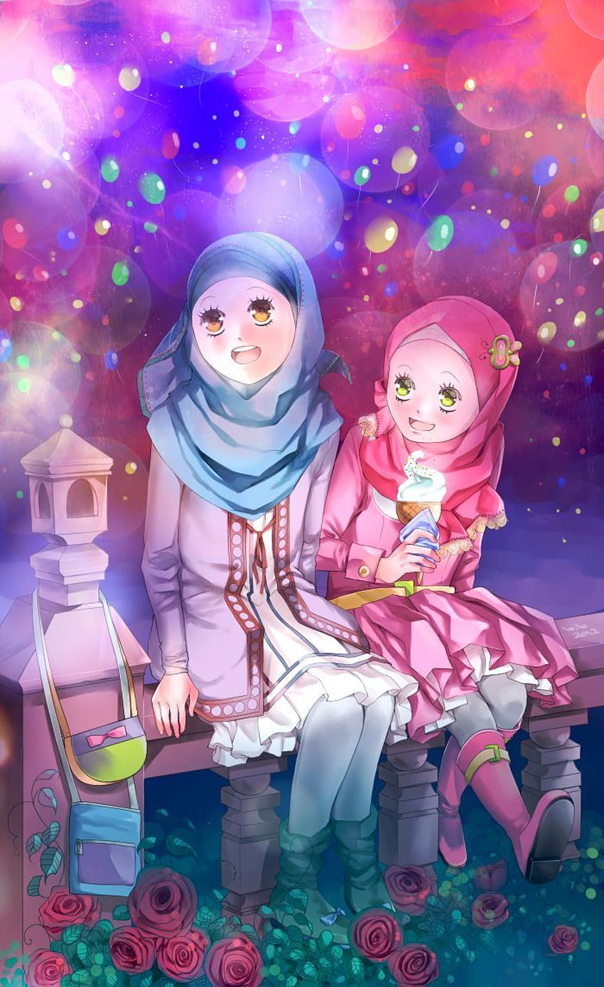 Gadis Hijab Anime Lucu Kawaii Muslim Wallpaper Ponsel Hd Pxfuel