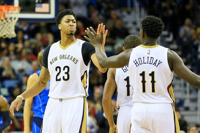 Jrue Holiday might finally join Anthony Davis in the starting HD wallpaper