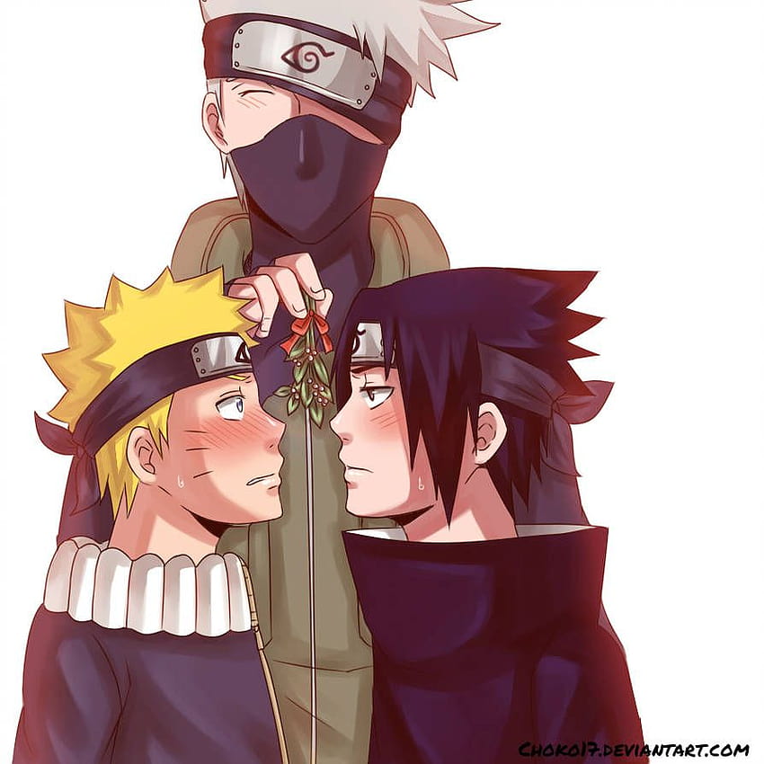 Now Kiss By Choko17 Naruto Sasuke Kiss Hd Phone Wallpaper Pxfuel 