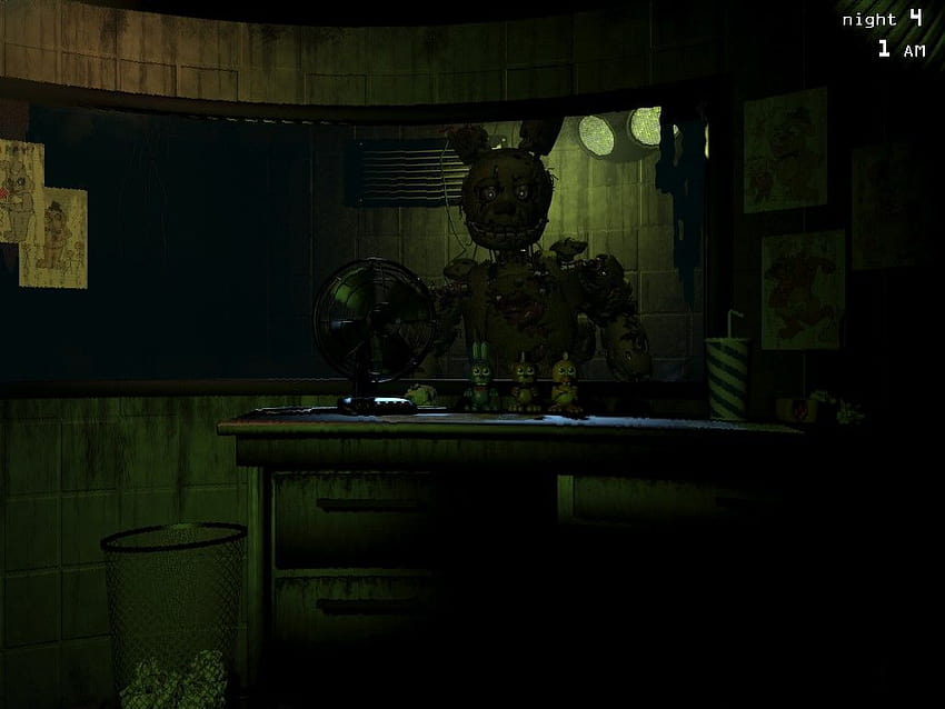 Steam Community :: Guide :: FNAF3 Guide, springtrap and phantoms HD wallpaper